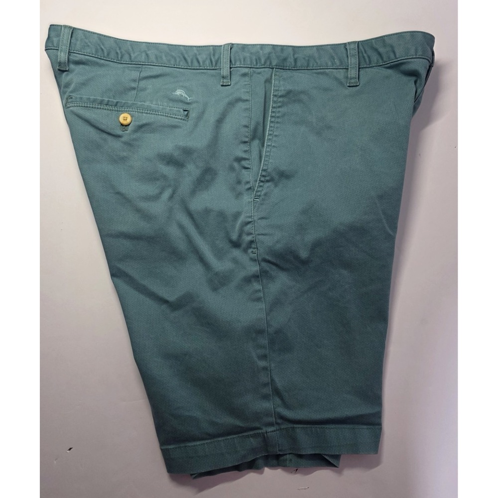 Tommy Bahama Mens Size 38 Green Chino Short - Picture 3 of 14